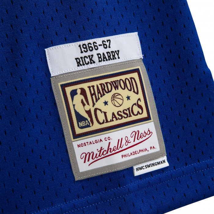 Maillot NBA Rick Barry Golden State Warriors 1966 Mitchell&ness Swingman image n°3