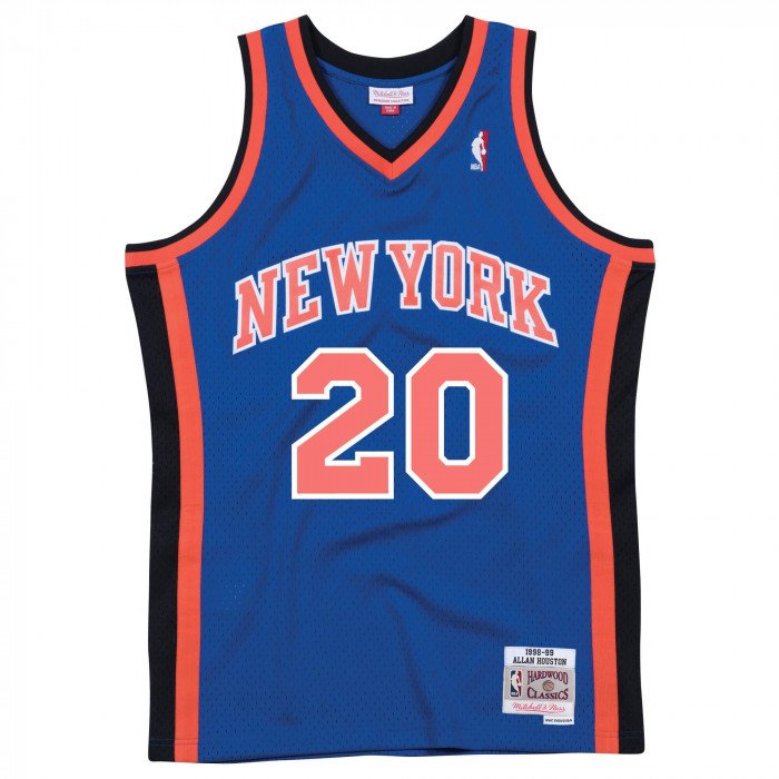 Maillot NBA Allan Houston New York Knicks 1998 Mitchell&ness Swingman