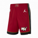 Color Red of the product Short NBA Miami Heat Jordan Statement Edition