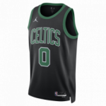 Color Black of the product NBA Jersey Jayson Tatum Boston Celtics Jordan...