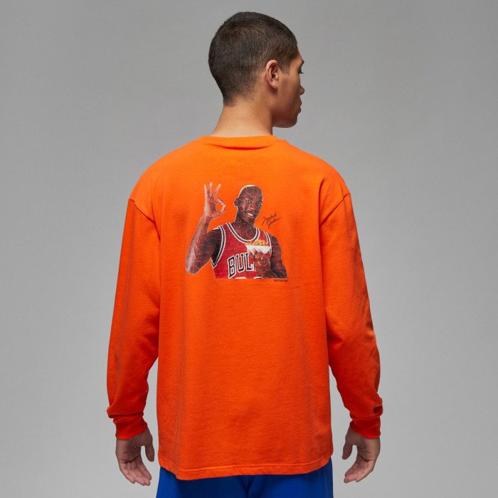 T-shirt Jordan Flight MVP '85 rush orange/white/black NBA image n°1