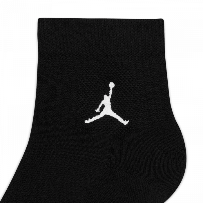 Pack de 3 chaussettes Jordan Everyday Quarter black/white image n°2