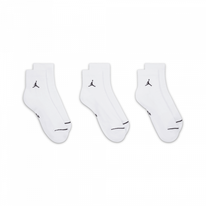 Pack de 3 chaussettes Jordan Everyday Quarter white/black image n°3