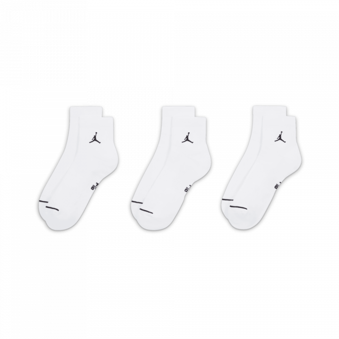 Pack de 3 chaussettes Jordan Everyday Quarter white/black image n°4