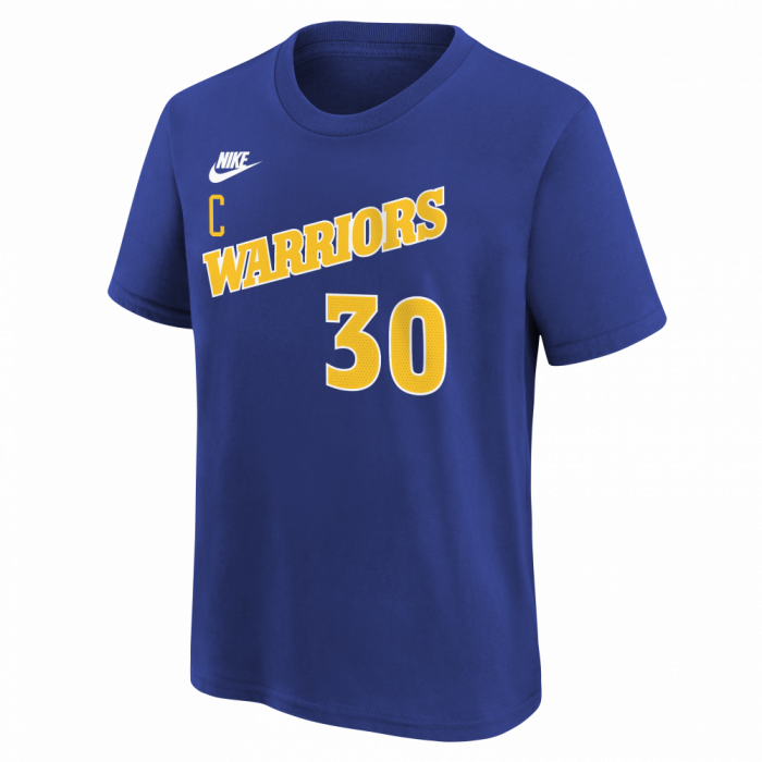 T-shirt NBA Stephen Curry Golden State Warriors Nike Name&number ...