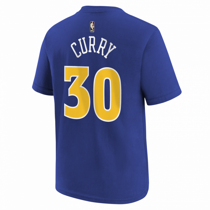 T-shirt NBA Stephen Curry Golden State Warriors Nike Name&number ...