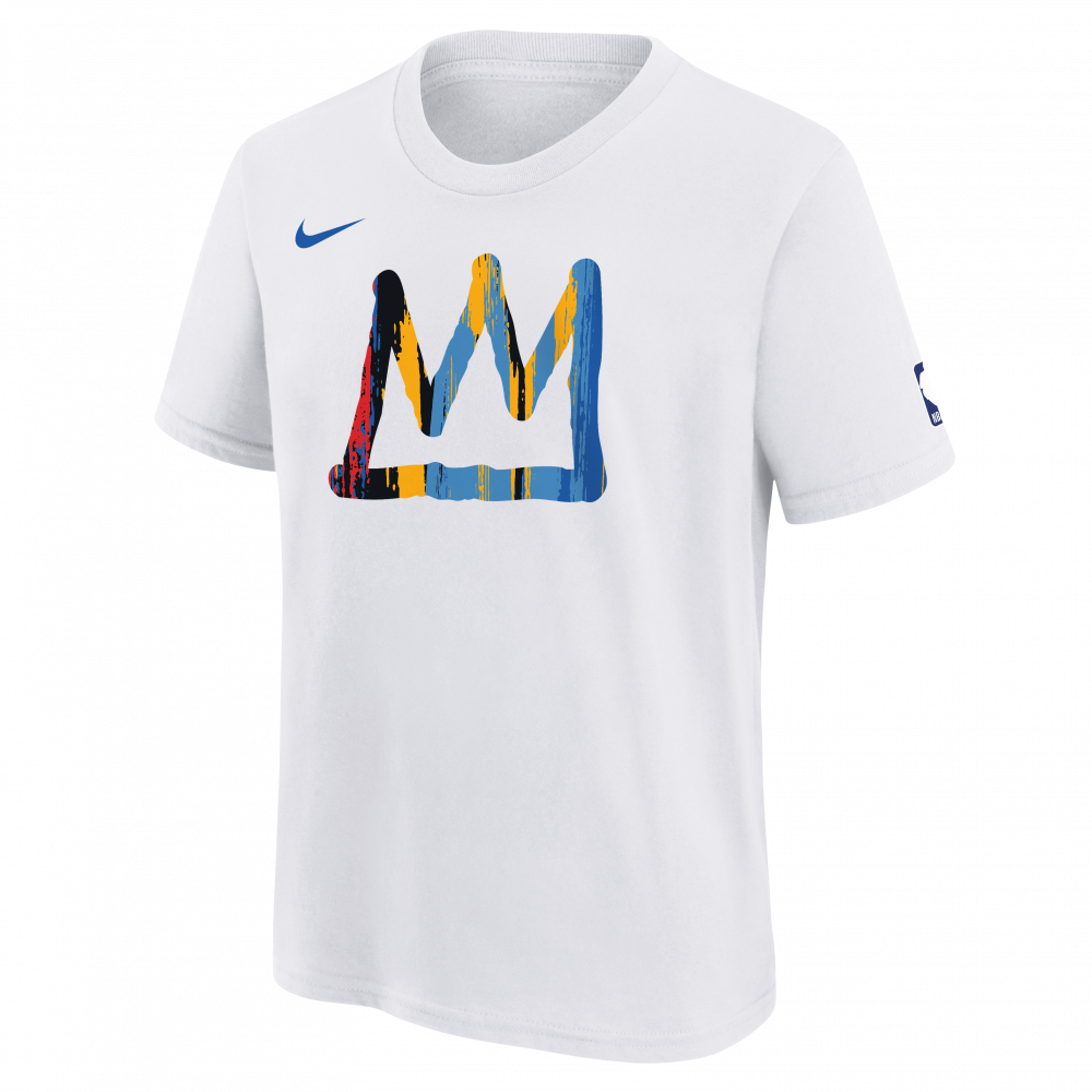Brooklyn Nets Nike Icon Name & Number T-Shirt - Kevin Durant - White - Mens