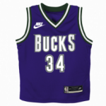 Color Blanc du produit Maillot NBA Giannis Antetokounmpo Milwaukee Bucks...