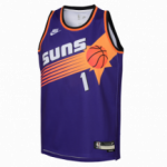Color Noir du produit Maillot NBA Devin Booker Phoenix Suns Nike HWC Enfant