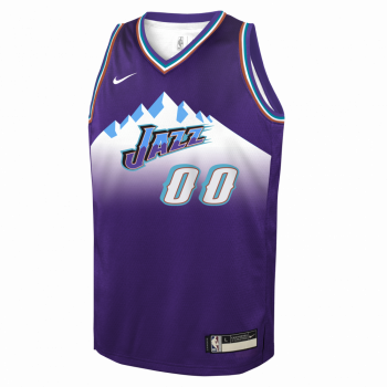 Jimmy Butler Minnesota Timberwolves Nike 2018/19 City Edition Name & Number  T-Shirt - Purple
