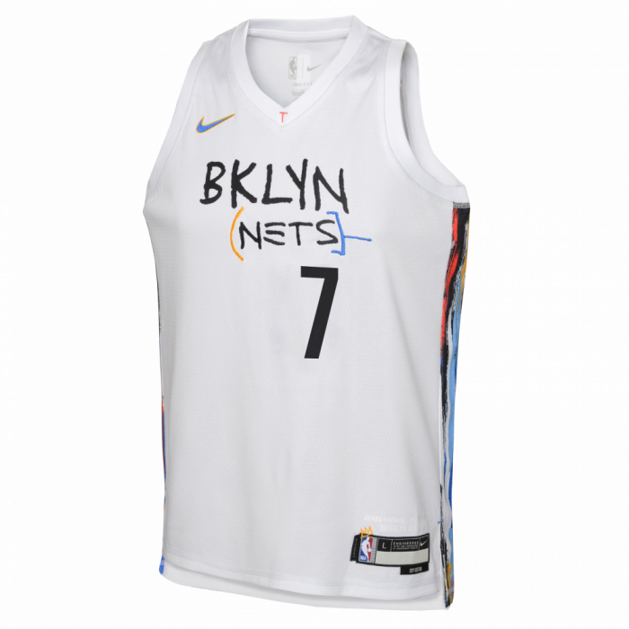 Maillot NBA Kevin Durant Brooklyn Nets Nike City Edition Enfant