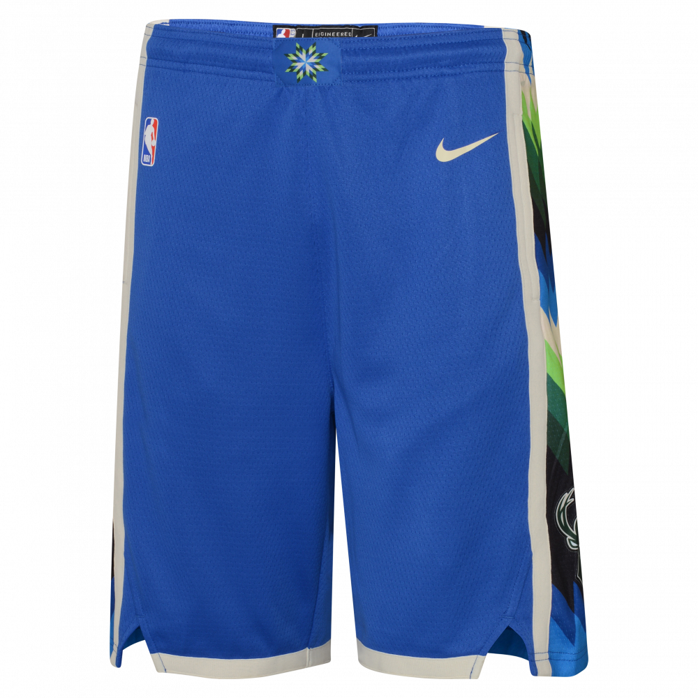 Milwaukee Bucks Icon Edition Men's Nike NBA Swingman Shorts. Nike IL