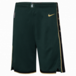 Color Blanc du produit Short NBA Boston Celtics Nike City Edition Enfant