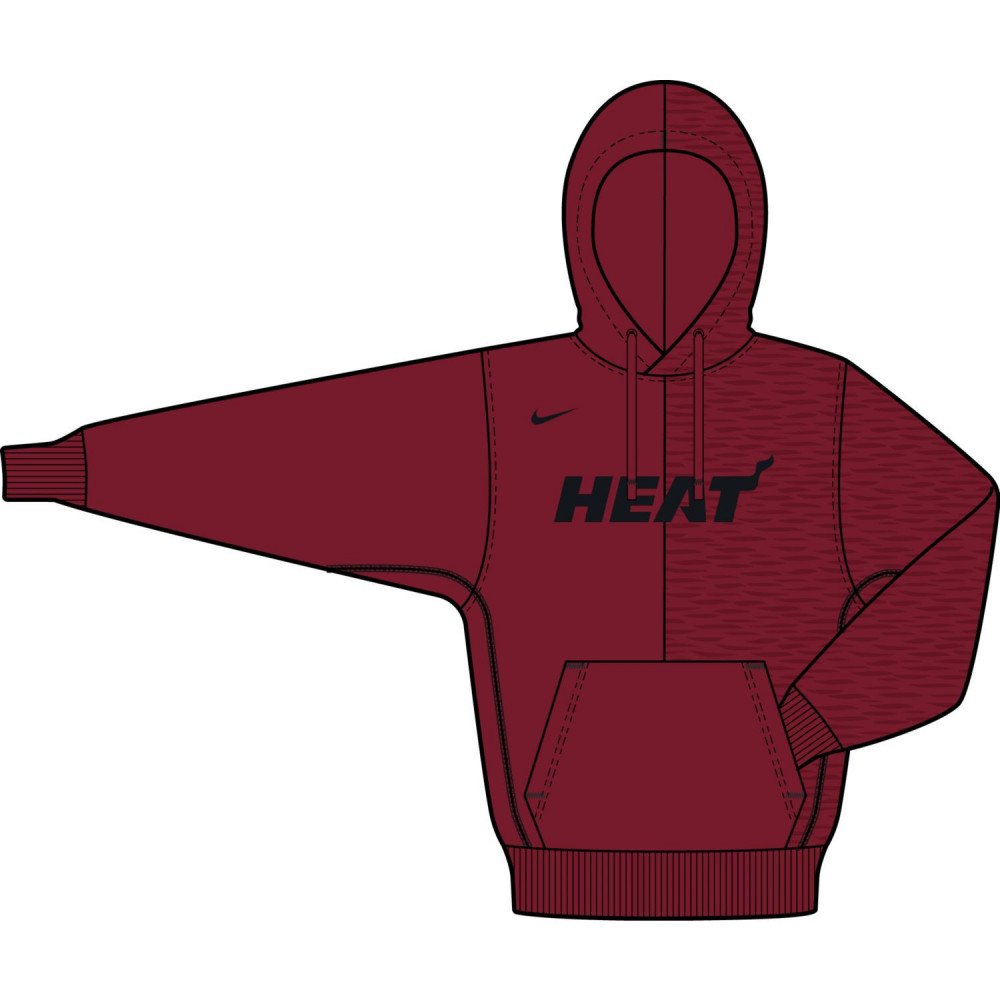 Sweat NBA Miami Heat Nike Team Logo Courtside
