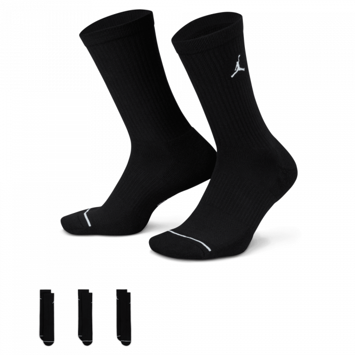 Pack de 3 chaussettes Jordan Everyday black/white image n°1