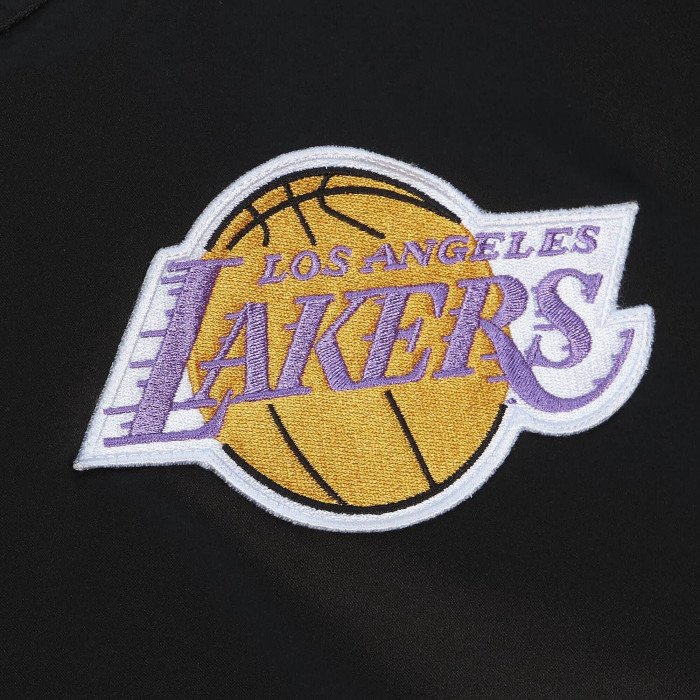 Veste NBA Los Angeles Lakers Mitchell&Ness Flight Satin Jacket image n°4