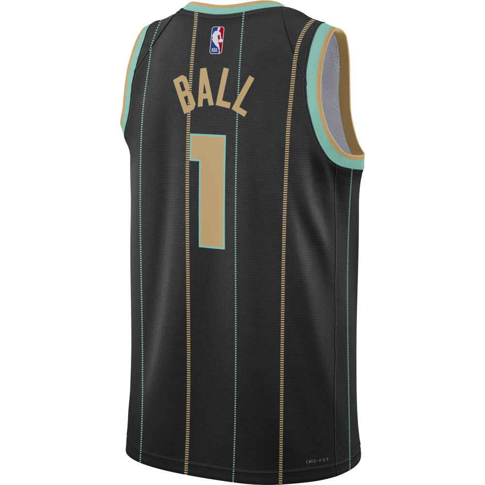 Maillot NBA Lamelo Ball Charlotte Hornets Nike City Edition 2022/23 ...