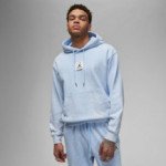 Color Blue of the product Sweat Jordan Flight Washed Fleece ice blue/sail