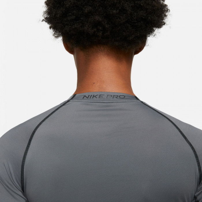 T-shirt Long Sleeve Compression Nike Pro Dri-Fit iron grey image n°5