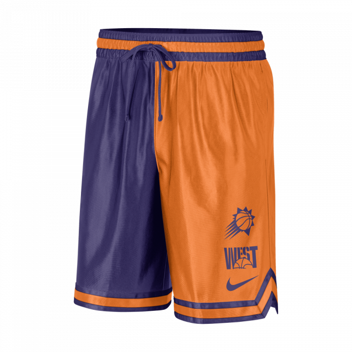 Short NBA Phoenix Suns Nike Courtside clay orange/new orchid