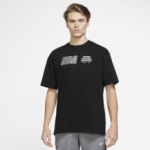 Color Black of the product T-shirt NBA Team 31 Nike Courtside Max 90 black