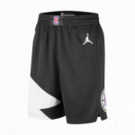 Color Noir du produit Short NBA Los Angeles Clippers Jordan Statement...