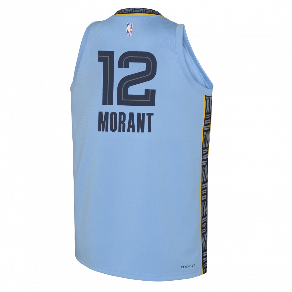 Sweat à Capuche NBA Ja Morant Memphis Grizzlies Jordan Statement  Name&number Enfant - Basket4Ballers