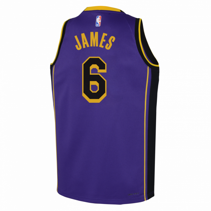 Maillot NBA Lebron James Los Angeles Lakers Jordan Statement Enfant image n°3