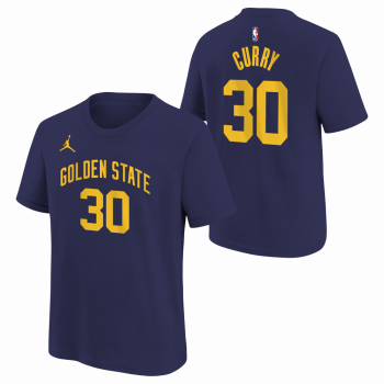 T-shirt NBA Stephen Curry Golden State Warriors Jordan Statement Name&number Enfant | Air Jordan