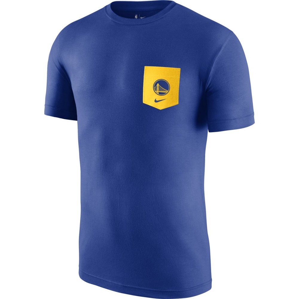 T-shirt NBA Golden State Warriors Nike Pocket Logo - Basket4Ballers