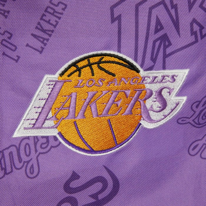 Sac Polochon NBA Los Angeles Lakers Mitchell&ness Duffle Bag image n°3