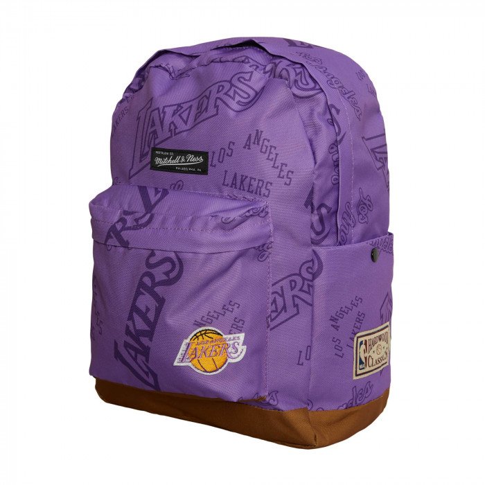 Sac A Dos NBA Los Angeles Lakers Mitchell&Ness Team Logo