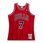 Color Red of the product Maillot NBA Toni Kukoc Chicago Bulls 1997...