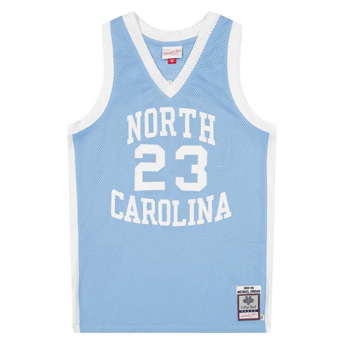 Maillot NCAA Michael Jordan University Of North Carolina 1983 Mitchell&ness Blue