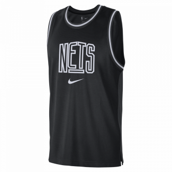 Maillot NBA Brooklyn Nets Courtside black/anthracite | Nike
