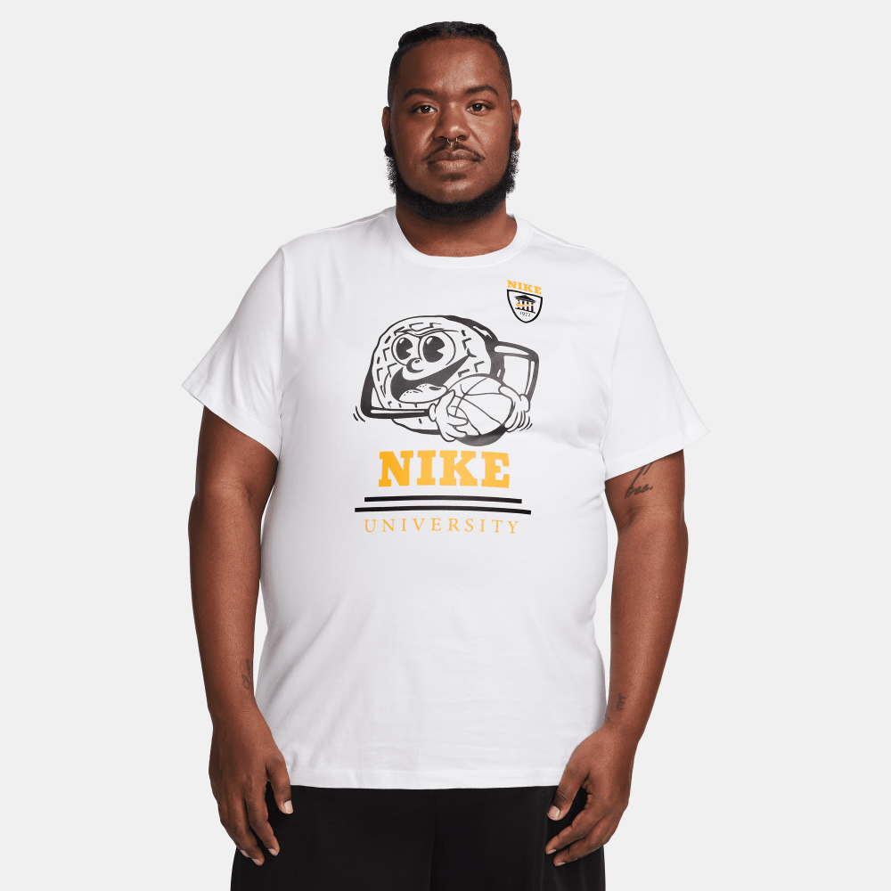 Nike Basketball T-Shirt en Blanc