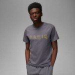 Color Black of the product T-shirt Jordan x Paris Saint Germain Graphite