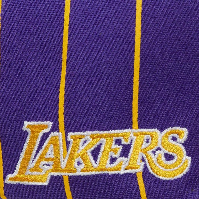 Casquette NBA Los Angeles Lakers Mitchell&ness Team Pin Snapback image n°3