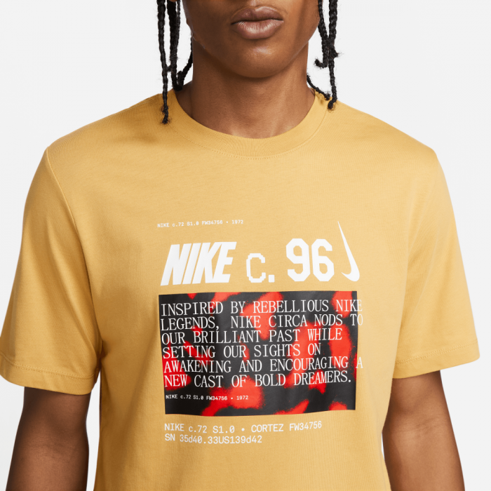 T-shirt Nike Circa wheat gold image n°3