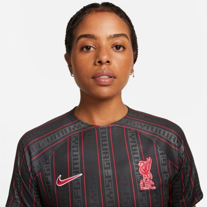 T-shirt Nike Lebron James x Liverpool FC Women anthracite/gym red image n°5