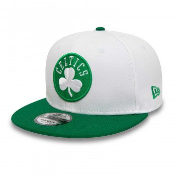 Casquette NBA New Era Boston Celtics White Crown Patches 9fifty | New Era