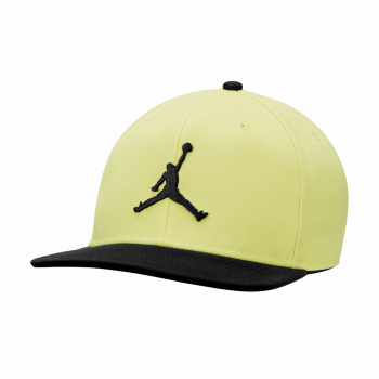 Casquette Jordan Pro Jumpman Snapback lemon chiffon/black/black/black | Air Jordan