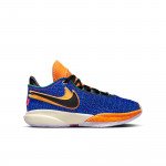 Color Blue of the product Nike Lebron XX Summer Fun Enfant GS