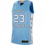 Color Blue of the product Maillot NCAA Michael Jordan UNC Nike College Edition