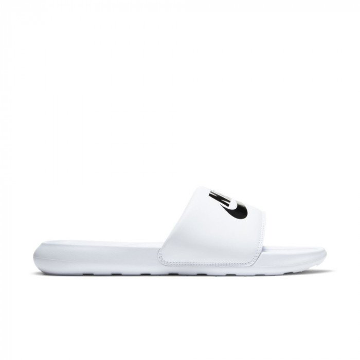 Claquettes Nike Victori One white/black-white image n°1