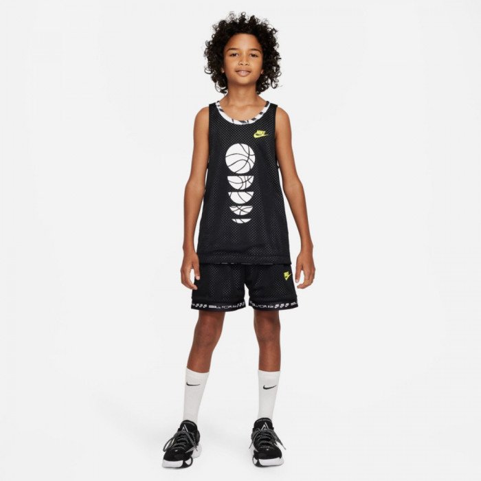 Short Nike Enfant Culture Of Basketball black/white/opti yellow image n°8