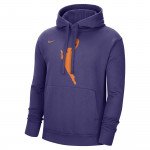 Color Violet du produit Sweat WNBA Nike Team13 new orchid/clay orange