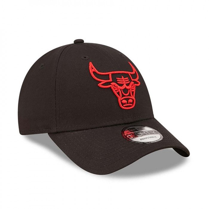 Casquette NBA Chicago Bulls New Era Neon Outline 9Forty image n°3