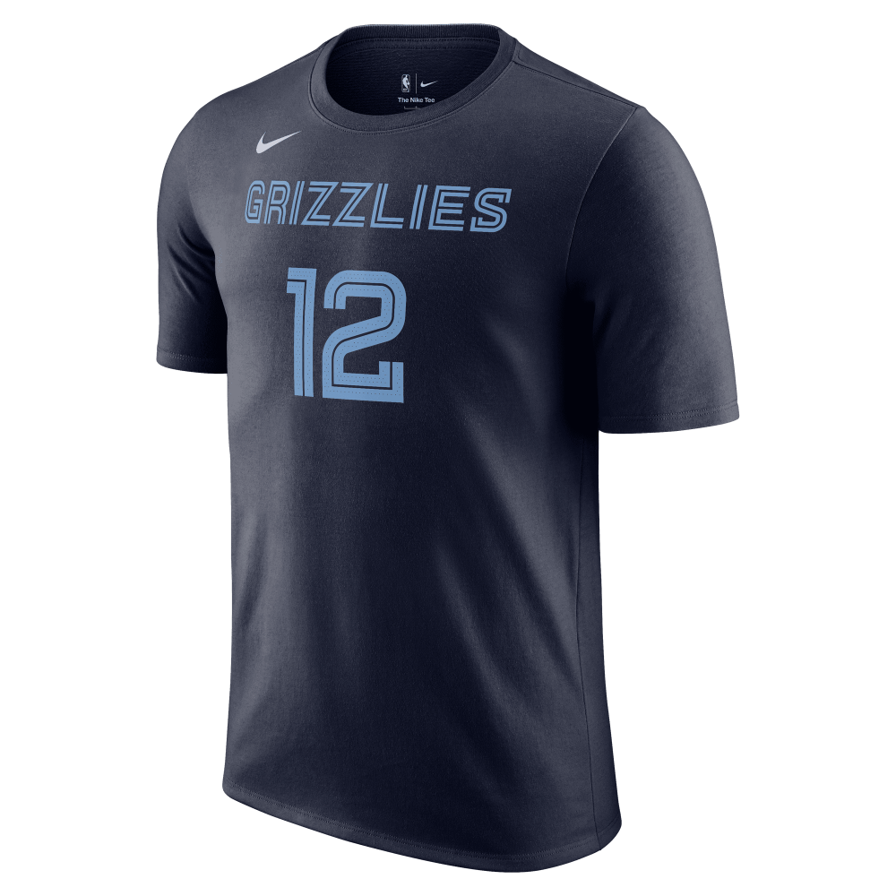 T-shirt NBA Ja Morant Memphis Grizzlies Nike Name&Number - Basket4Ballers