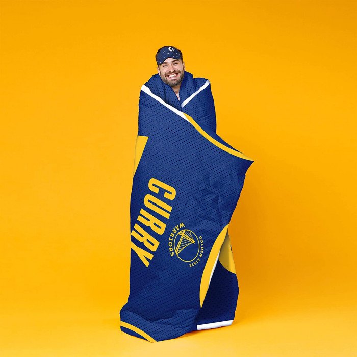 Plaid Géant NBA Stephen Curry Golden State Warriors 2m x 1,5m image n°4